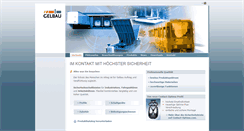 Desktop Screenshot of gelbau.com